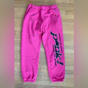 Sp5der SweatPants “Pink”